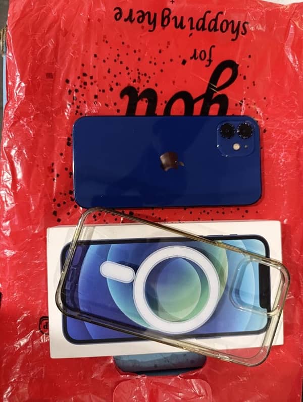 I Phone 12 factory unlock 128GB Blue 0