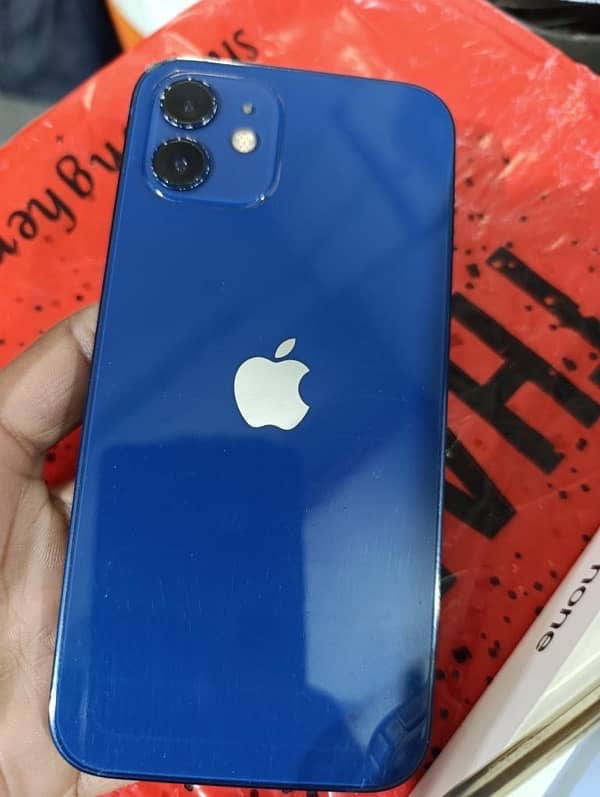 I Phone 12 factory unlock 128GB Blue 1