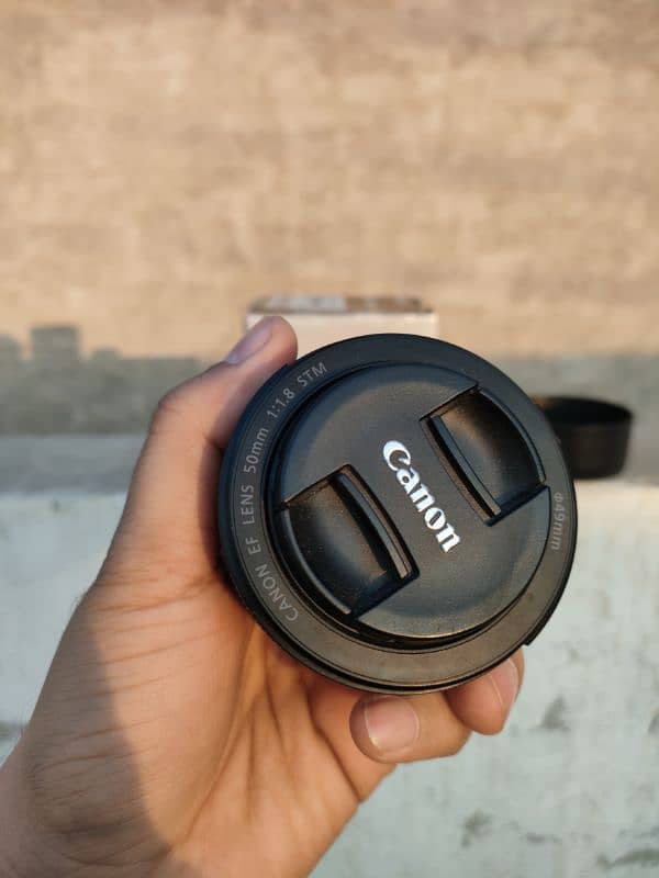 Canon EF 50mm 1.8 STM Lens Like New 4