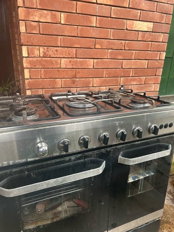 Gas Stove 5 Burner and Oven 2