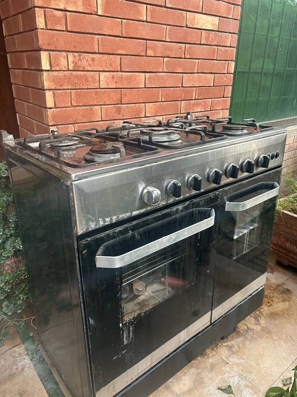 Gas Stove 5 Burner and Oven 4