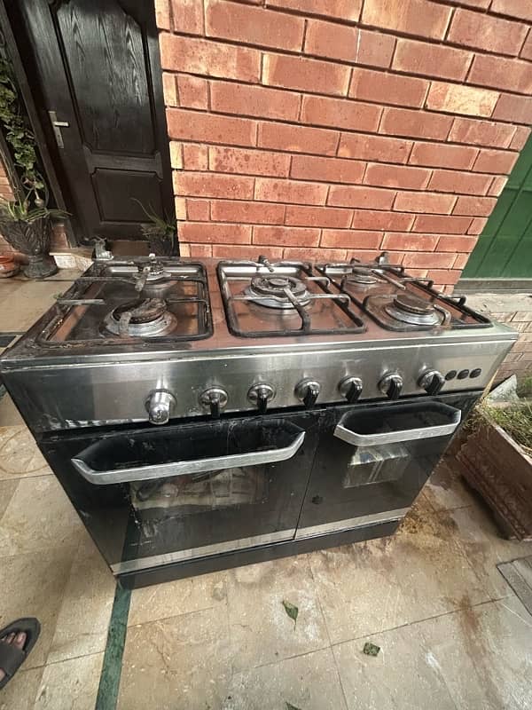 Gas Stove 5 Burner and Oven 8