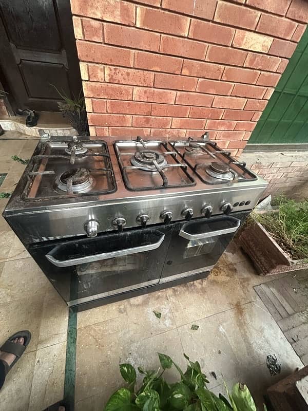 Gas Stove 5 Burner and Oven 9