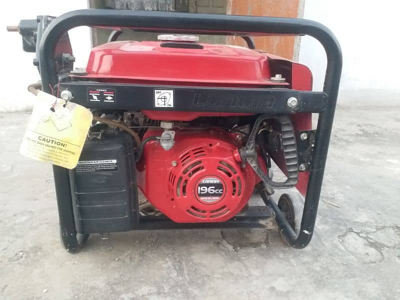 Loncin 3600DDC 196cc generator for sale 2