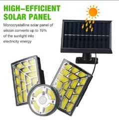 LED Solar wall lamp split