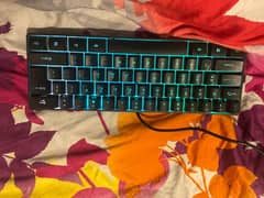 Budget gaming RGB keyboard with box