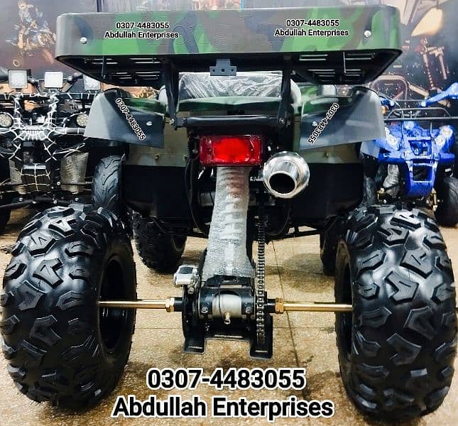 250cc BRAND NEW ZERO METER Auto Jeep model 10 no. Size ATV Quad Bike 2