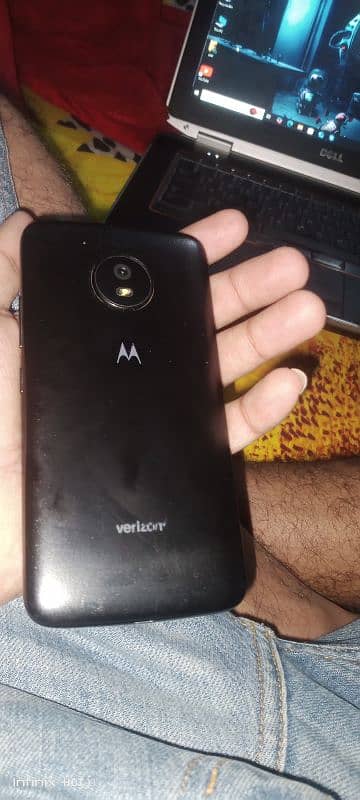 Motorola E4 with finger print 1