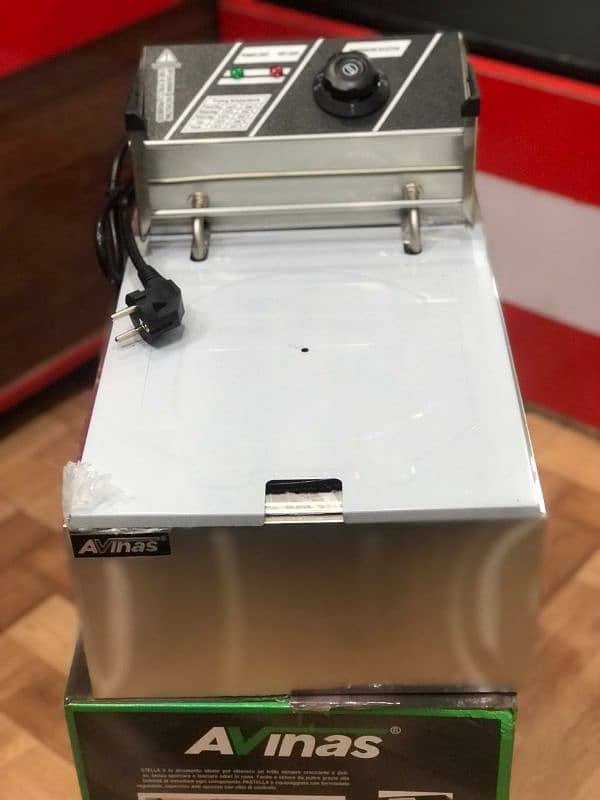 Single Electric 6L Commercial Deep Fryer Electric Frying Machine 5