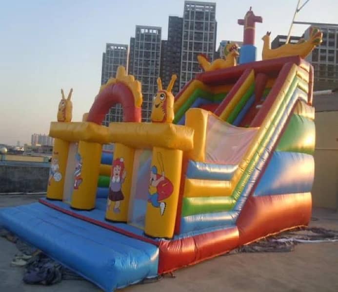 jumping castle / token ride / rides /  kiddi ride / jhuly / coin ride 13