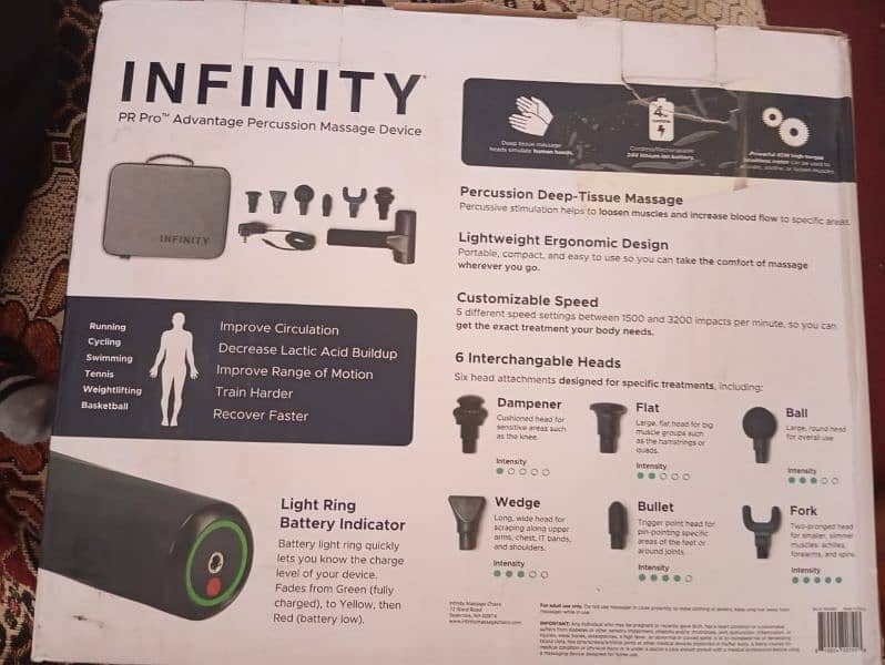 infinity pro massage machine 5