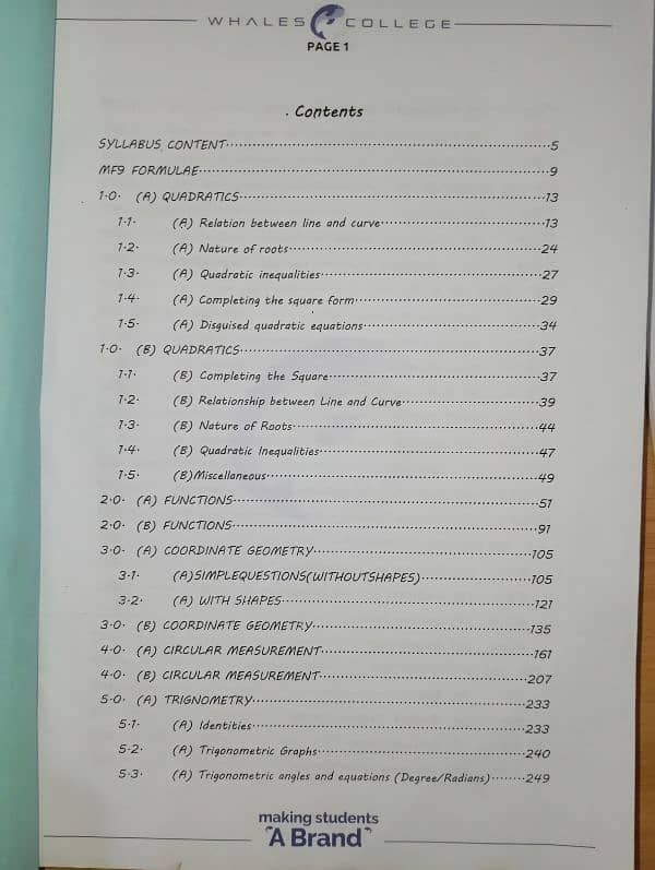 Cambridge As Level Mathematics 9709 S1 & P1 Topical Past Papers 4