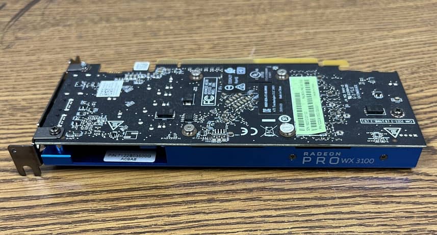 AMD Radeon Pro WX 3100 4GB GDDR5 Video Graphics Card (Excellent) 1