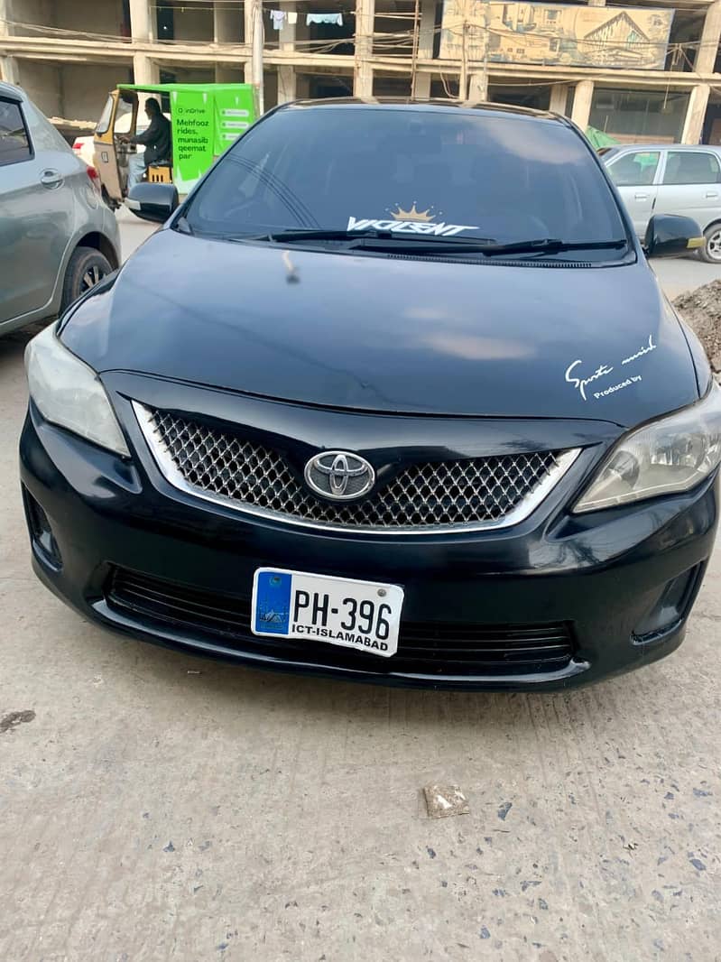 Toyota Corolla XLI 2009 0