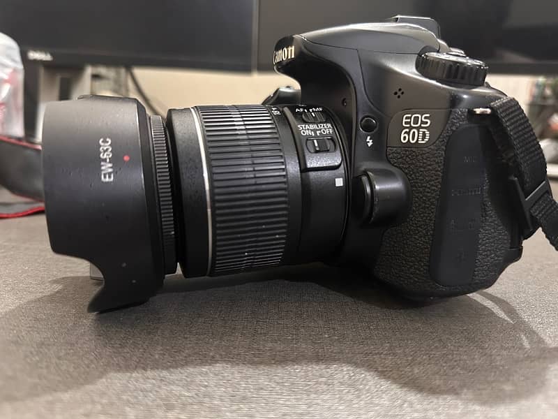 60D with 18-55 Lens for Sale 0