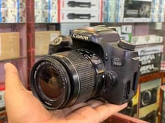 dslr camera canon 760d with lens better then 700d and 750d