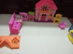 Beautiful Big DOll HOUSE SET