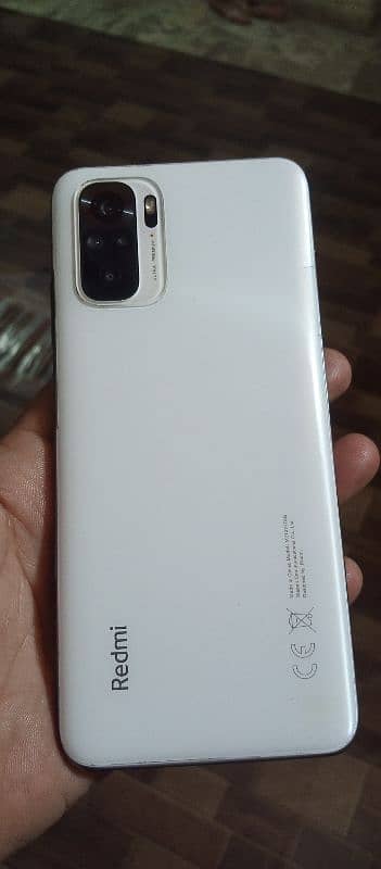 hello I'm selling my redmi note 10 6 GB ram 128 room camra not working 1