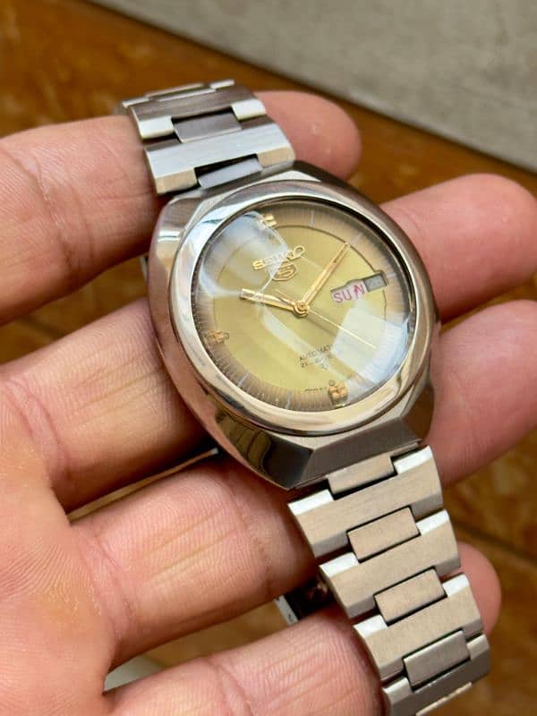 Vintage Seiko 5 6119 Automatic Mens Watch 2