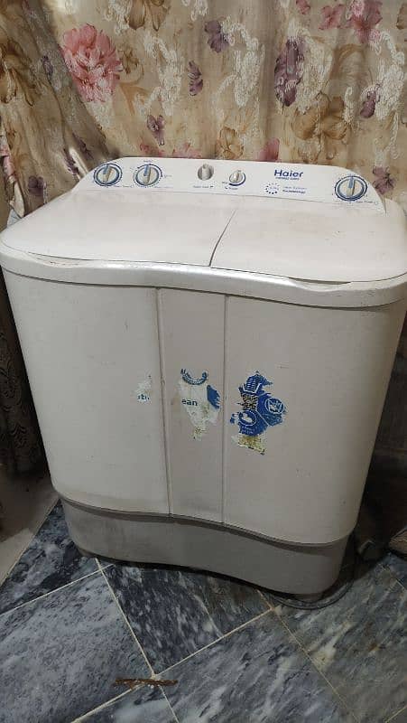 Haier Semi Automatic 8K Twin Tub 0