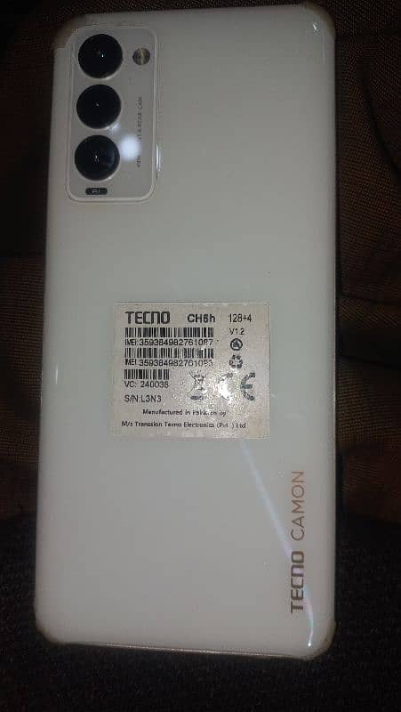 Tecno Common 18  4 ram 128 memory 2