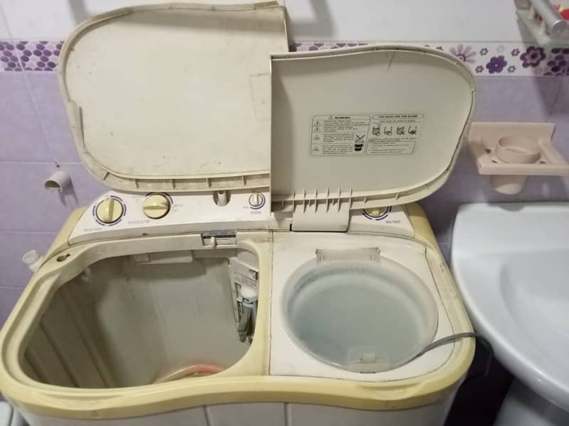 Haier washing machine 1