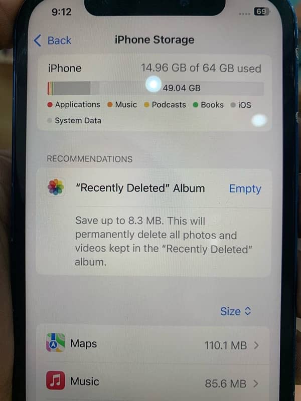 I phone 12 64 GB factory unlock condition thori raf Han 5