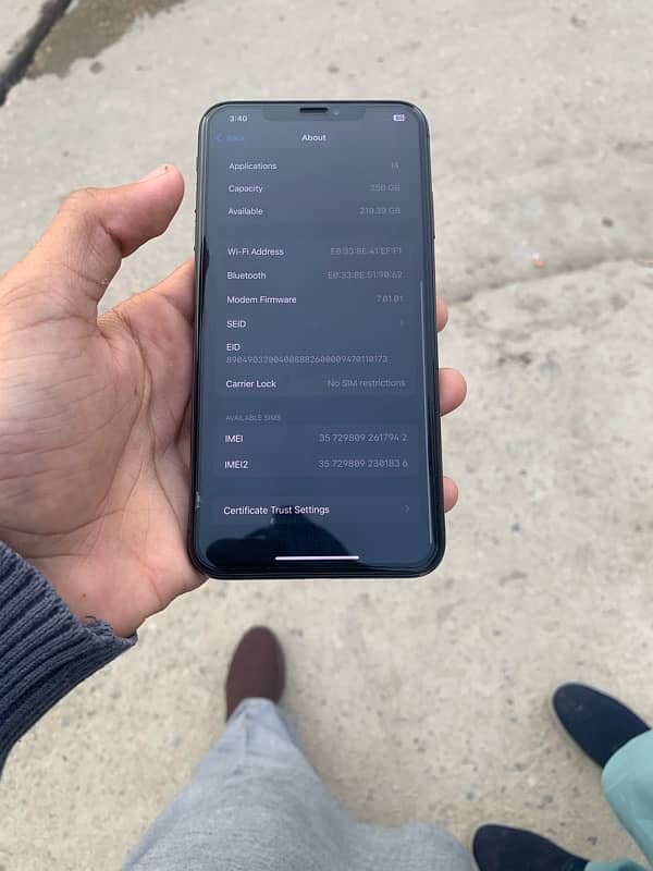 IPHONE XS MAX 256 GB NON PTA 3