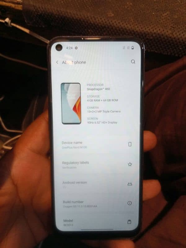 OnePlus n100 4+4 ram 64 rom 0