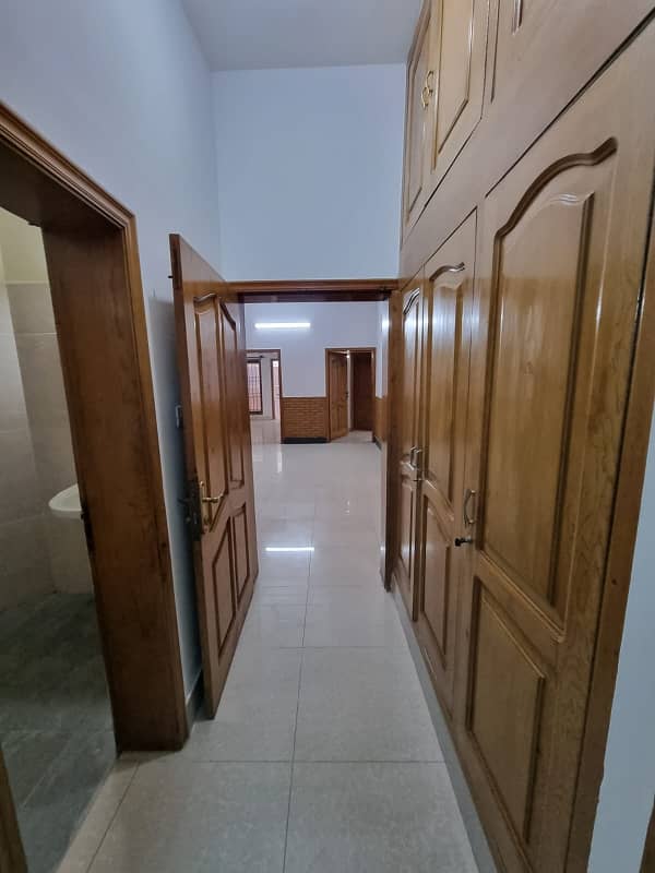 I-8. One Kanal Ground Portion Separate Gate Ideal Location Near Shifa Hospital Near School Near Kachnar Park Tiles Flooring. office and family purpose 17