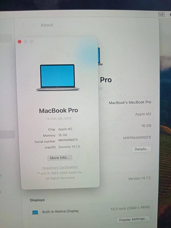 MacBook Pro M2 1