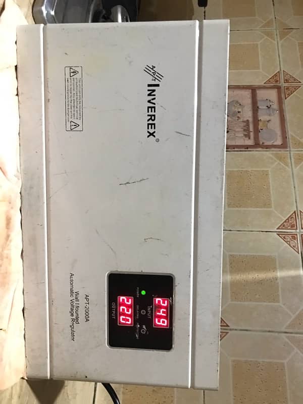 inverex stablizer 2000Amp sealed condition 2