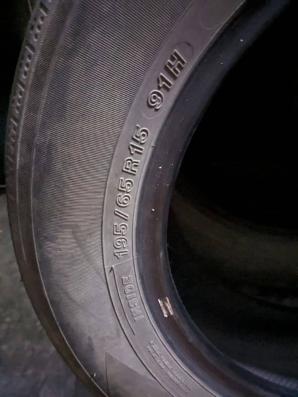 Yokohama Tyre original (Corolla Gli) 1