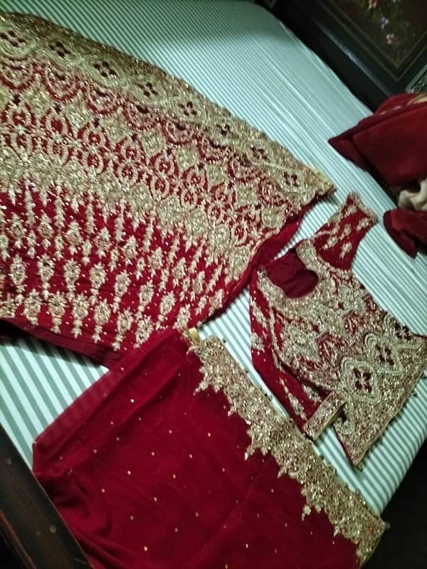 bridal lahnga kurti 7