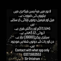 job offer whateapp 03271663553 only