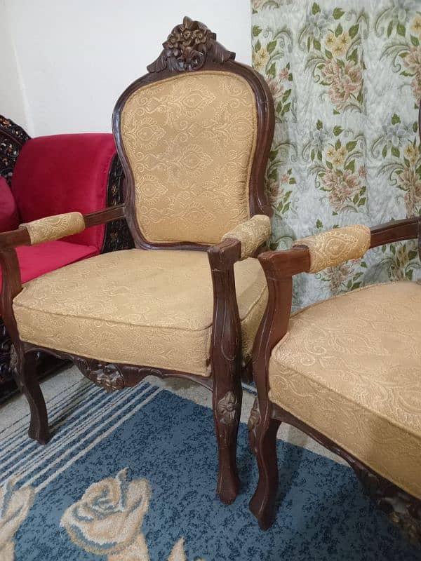 Beautiful Sheesham room chairs for sale, Excellent condition 0