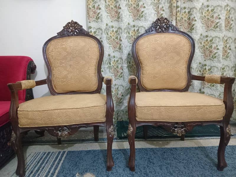 Beautiful Sheesham room chairs for sale, Excellent condition 1