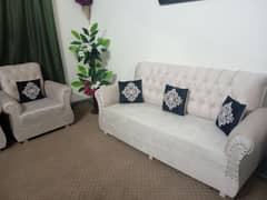 sofa set | 5 seater velvet sofa with cushion | sofa cum bed