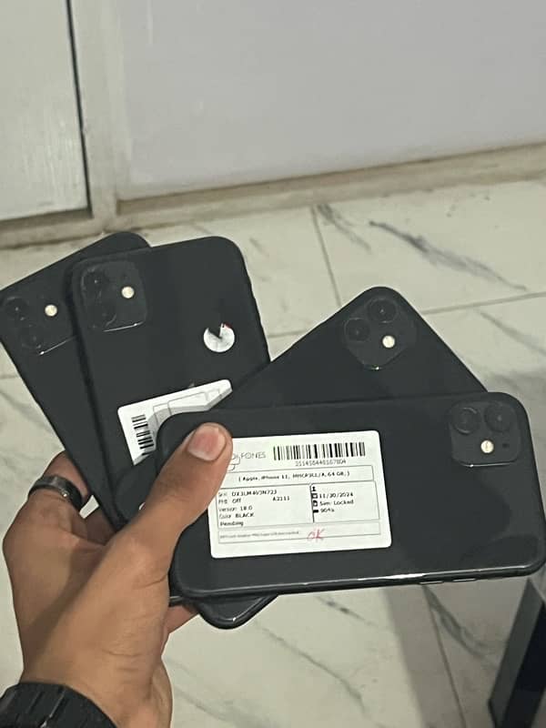 iPhone 11 jv  64GB non pta 10/10 genuine stock all ok 85+ health 6 0