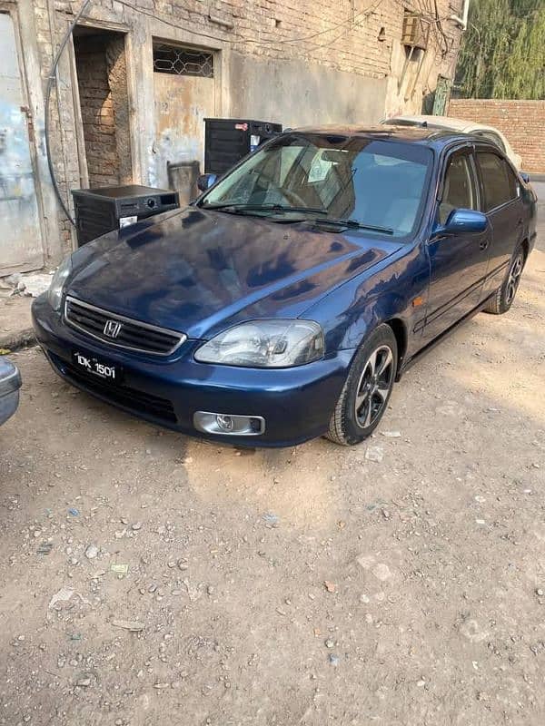 Honda civic 2000 modle  for more details 03705660954 7