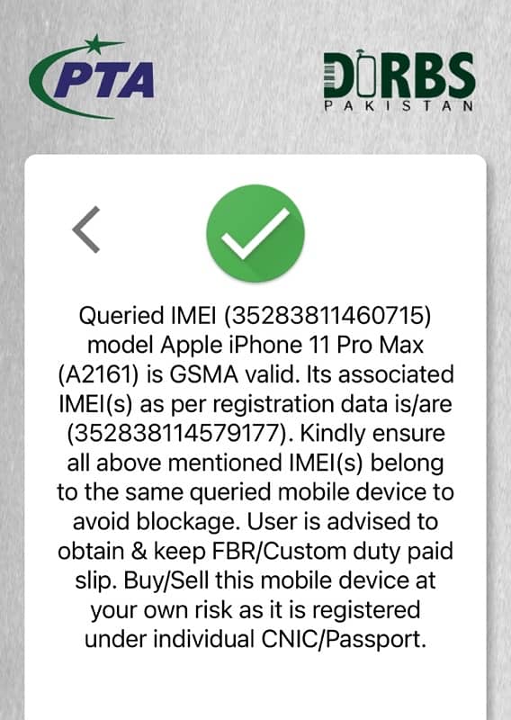 iPhone 11 Pro Max - 64gb - PTA approved (Dual) 17