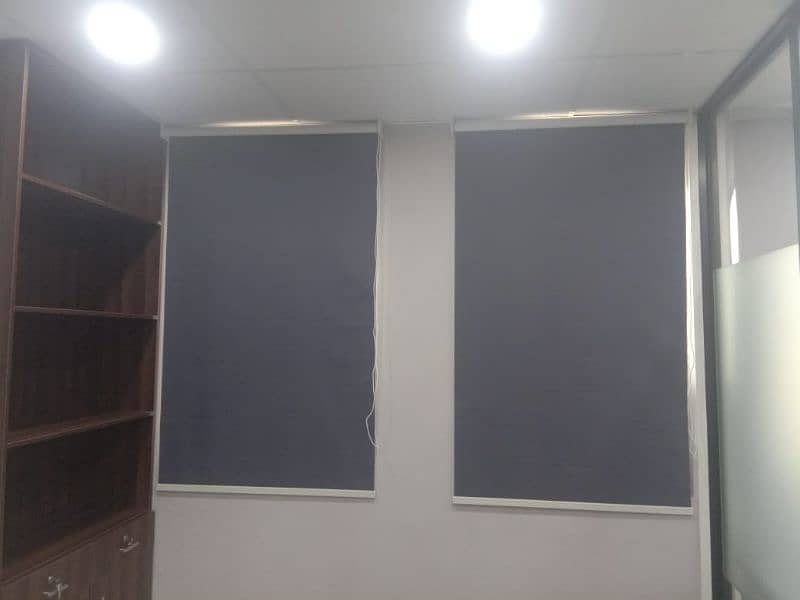 Roller Blinds' (Office Wallpapers) Pvc Vinyl Floor 4