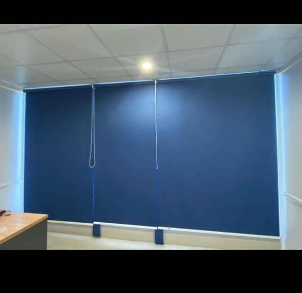 Roller Blinds' (Office Wallpapers) Pvc Vinyl Floor 11