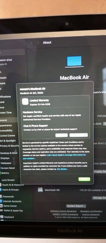 MacBook Air M1   10/10 Condition only 5 month used. 9