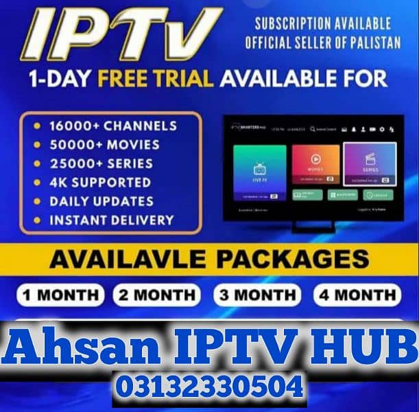 No. 1 iptv line test available 03132330504 0