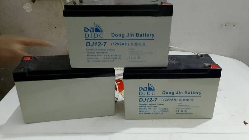 7 AMP DRY BATTERIES WORKING 0