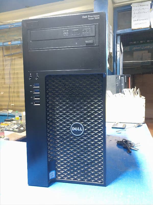 Dell Precision Tower 3620 (i5 6th Gen) DDR4 10