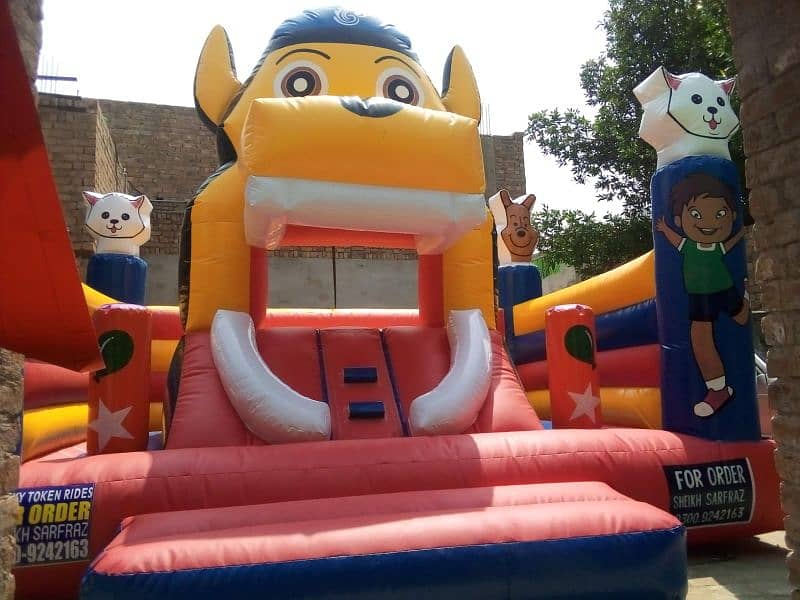 sports jumping castle/ slides 1