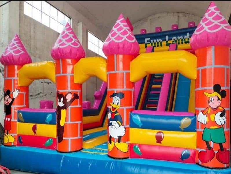 sports jumping castle/ slides 3