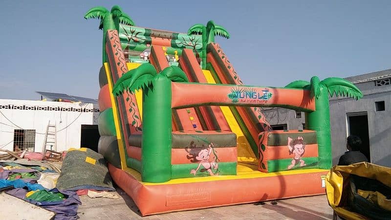 sports jumping castle/ slides 4